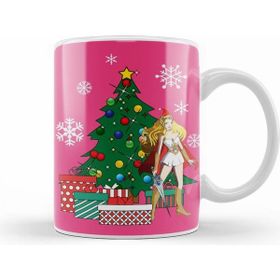 Humuts Porselen Beyaz She Ra Around The Christmas Tree Kupa Bardak