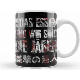 Humuts Porselen Beyaz Shingeki No Kyojin Attack On Titan Kupa Bardak