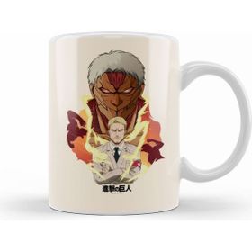 Humuts Porselen Beyaz Shingeki No Kyojin Attack On Titan Reiner Braun Armored Titan Kupa Bardak
