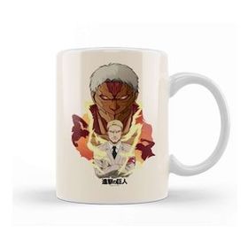 Humuts Porselen Beyaz Shingeki No Kyojin Attack On Titan Reiner Braun Armored Titan Kupa Bardak