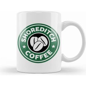 Humuts Porselen Beyaz Shoreditch Coffee Starbucks Kupa Bardak