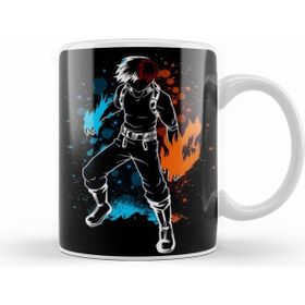 Humuts Porselen Beyaz Shoto Todoroki Shoto Fire And Ice Kupa Bardak