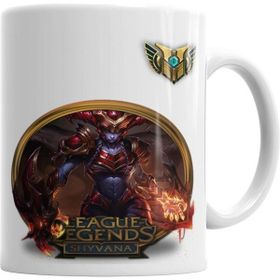 Humuts Porselen Beyaz Shyvanna Lol League Of Legends Kupa Bardak