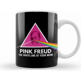 Humuts Porselen Beyaz Sigmund Freud Pink Freud The White Line Of Your Mom Kupa Bardak