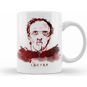 Humuts Porselen Beyaz Silence Of The Lambs Lecter Kupa Bardak