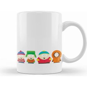 Humuts Porselen Beyaz South Park Eric Cartman Kupa Bardak