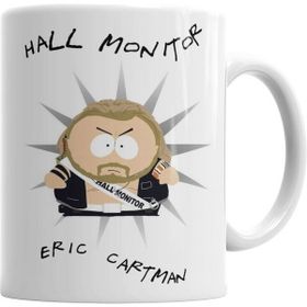 Humuts Porselen Beyaz South Park Eric Cartman Kupa Bardak