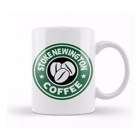 Humuts Porselen Beyaz Stoke Newington Coffee Starbucks Kupa Bardak