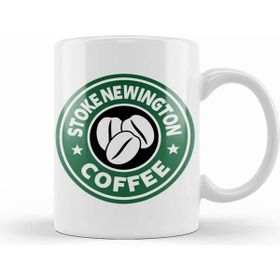 Humuts Porselen Beyaz Stoke Newington Coffee Starbucks Kupa Bardak