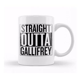 Humuts Porselen Beyaz Straight Outta Gallifrey Doctor Who Kupa Bardak