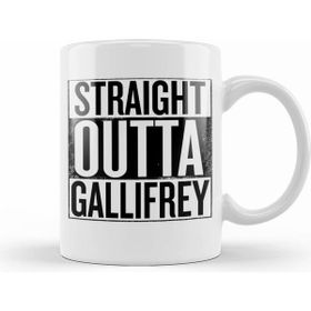 Humuts Porselen Beyaz Straight Outta Gallifrey Doctor Who Kupa Bardak