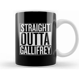 Humuts Porselen Beyaz Straight Outta Gallifrey Doctor Who White Kupa Bardak