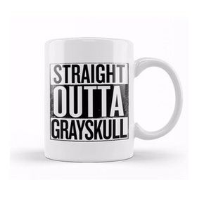 Humuts Porselen Beyaz Straight Outta Grayskull He Man And The Masters Of The Universe Kupa Bardak