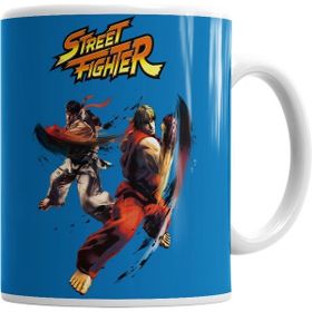 Humuts Porselen Beyaz Street Fighter Kupa Bardak