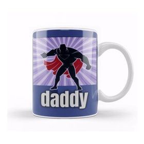 Humuts Porselen Beyaz Super Daddy Fathers Day Gift 2021 Kupa Bardak