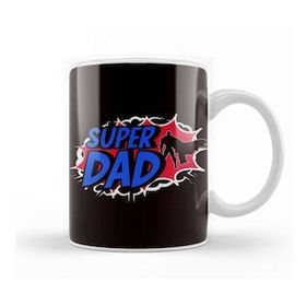 Humuts Porselen Beyaz Super Father Dad Daddy Poppa Papa Husband Stepdad Grandpa Kupa Bardak