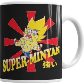 Humuts Porselen Beyaz Super Minion Minyan Kupa Bardak