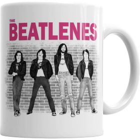 Humuts Porselen Beyaz The Beatlenes Kupa Bardak
