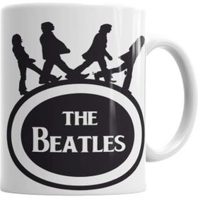 Humuts Porselen Beyaz The Beatles 03 Kupa Bardak