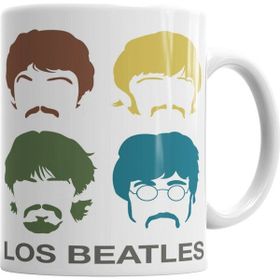 Humuts Porselen Beyaz The Beatles Los Beatles Kupa Bardak