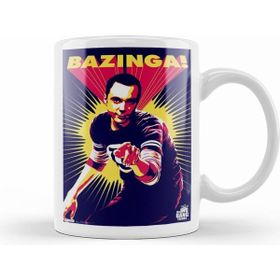Humuts Porselen Beyaz The Big Bang Theory Bazinga 01 Kupa Bardak