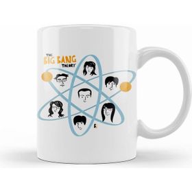 Humuts Porselen Beyaz The Big Bang Theory Illüstrasyon Kupa Bardak