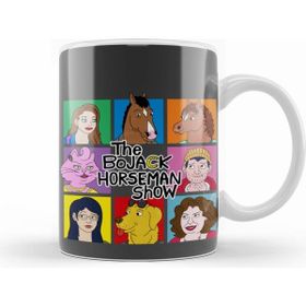 Humuts Porselen Beyaz The Bojack Horseman Show Kupa Bardak