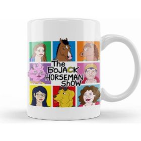Humuts Porselen Beyaz The Bojack Horseman Show Kupa Bardak