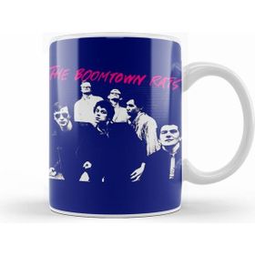 Humuts Porselen Beyaz The Boomtown Rats Kupa Bardak