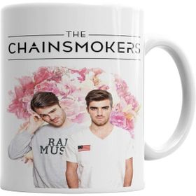Humuts Porselen Beyaz The Chaınsmokers Kupa Bardak