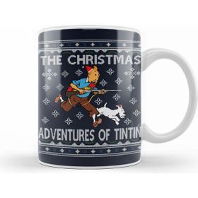 Humuts Porselen Beyaz The Christmas Adventures Of Tintin Kupa Bardak
