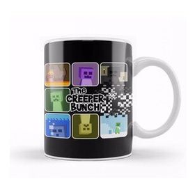 Humuts Porselen Beyaz The Creeper Bunch Minecraft Kupa Bardak