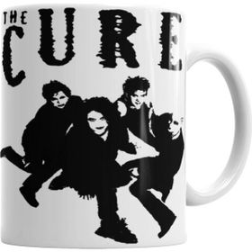 Humuts Porselen Beyaz The Cure Rock Kupa Bardak