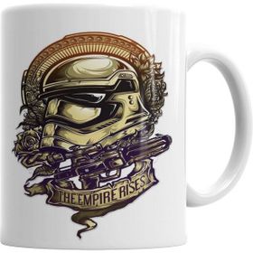 Humuts Porselen Beyaz The Empire Rises Kupa Bardak