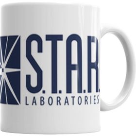 Humuts Porselen Beyaz The Flash Star Lab Oo Kupa Bardak