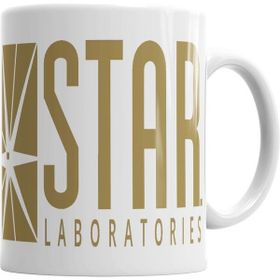 Humuts Porselen Beyaz The Flash Star Lab Ov Kupa Bardak
