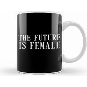 Humuts Porselen Beyaz The Future Is Female Kupa Bardak