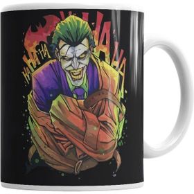 Humuts Porselen Beyaz The Joker Kupa Bardak