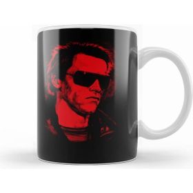 Humuts Porselen Beyaz The Terminator Kupa Bardak