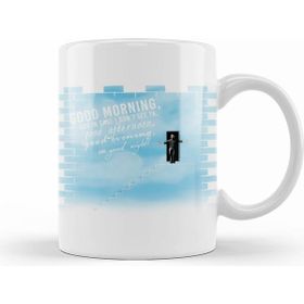 Humuts Porselen Beyaz The Truman Show 02 Kupa Bardak