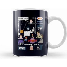 Humuts Porselen Beyaz The Us Office Collection Kupa Bardak
