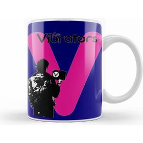 Humuts Porselen Beyaz The Vibrators Kupa Bardak
