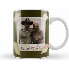 Humuts Porselen Beyaz The Walking Dead Me And My Ex Kupa Bardak
