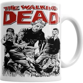 Humuts Porselen Beyaz The Walking Dead Walkers Rick Carl Maggie Creepers Rosita Glenn Carol Daryl Kupa Bardak