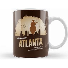 Humuts Porselen Beyaz The Walking Dead Welcome To Atlanta Kupa Bardak