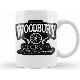 Humuts Porselen Beyaz The Walking Dead Welcome To Woodbury Kupa Bardak