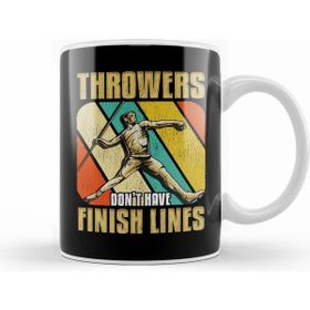 Humuts Porselen Beyaz Throwers Dont Have Finish Lines Javelin Throwing Kupa Bardak