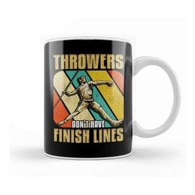 Humuts Porselen Beyaz Throwers Dont Have Finish Lines Javelin Throwing Kupa Bardak