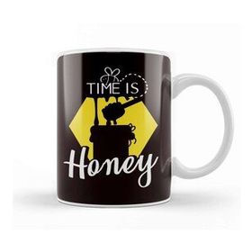 Humuts Porselen Beyaz Time Honey Honeycomb Beehive Beekeeping Apiarist Insect Kupa Bardak