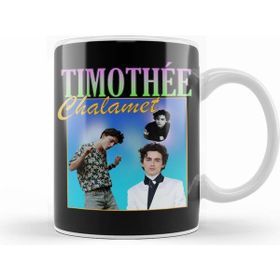 Humuts Porselen Beyaz Timothee Chalamet Retro Tee Kupa Bardak